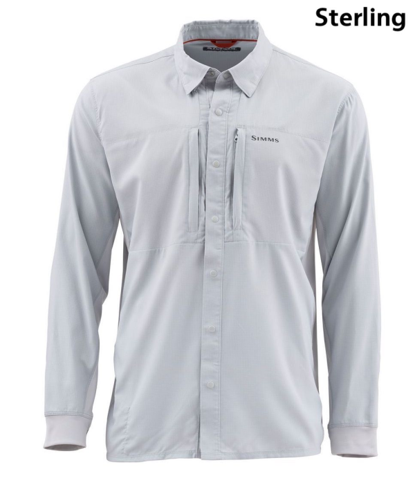 Simms Intruder BiComp Shirt Sterling Simms Intruder BiComp Shirt Sterling